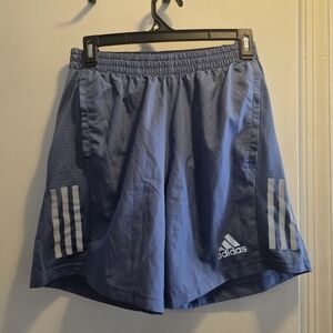 Adidas Steel Blue Running Shorts